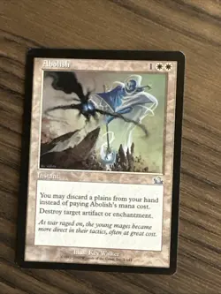 Abolish X1 Prophecy Ex Condition See Front/back Pics MTG - Image 1