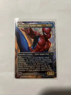 Sensational Spider-Man (Borderless) Marvel's Spider-Man MTG-0025 - Image 1