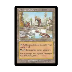 WOTC MtG Urza's Destiny Yavimaya Hollow (R) EX- - Image 1