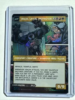 Venom Eddie Brock Marvel's Spider-Man: Eternal-Legal Foil Near Mint English MTG - Image 2