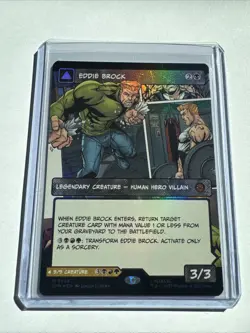 Venom Eddie Brock Marvel's Spider-Man: Eternal-Legal Foil Near Mint English MTG - Image 3