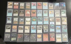 Magic The Gathering LOT 50 Cards MTG- ALL IN TOP LOADERS - Image 1
