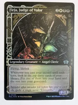 Firja, Judge of Valor Showcase March of the Machine: Multiverse Legends Foil MTG - Image 1