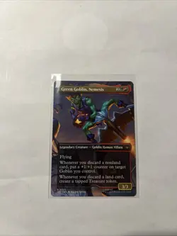 Green Goblin, Nemesis (Borderless) Spider-Man MTG Magic the Gathering-0023 - Image 1