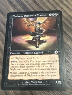 Chainer Dementia Master X1 Torment Ex+ Condition See Front/back Pics MTG - Image 1