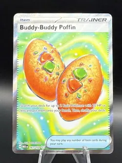 Pokemon TCG Mega Evolution Buddy-Buddy Poffin 167/132 English NM - Image 1