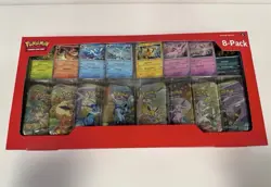 Pokemon TCG Prismatic Evolutions Costco 8 Mini-Tin Bundle w/ Promo Cards New - Image 1