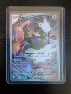 Pokemon TCG Tornadus 210 Pokemon Center Stamped Black Star Promo - Image 2