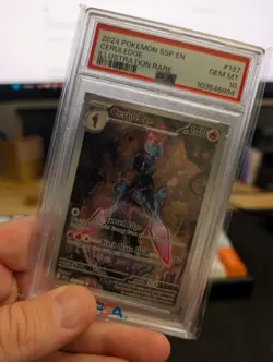 PSA 10 GEM MINT Ceruledge IR 197/191 Illustration Rare Surging Sparks Pokemon - Image 3
