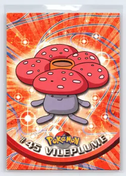 Pokemon Topps Vileplume #45 TV Animation Edition Series 1 - Image 1