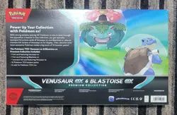Pokemon TCG Venasaur ex & Blastoise ex Premium Collection Box Sealed - Image 2