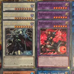 3 x Groza MP23 Ultra + INFO Fiendsmith Fiendy 21cd Cmn Core 1st Ed YuGiOh Mint - Image 2