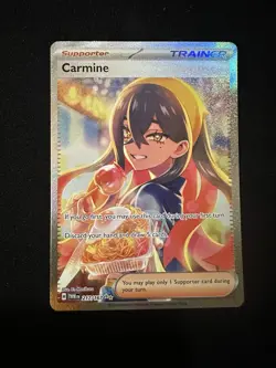 Carmine - Pokemon Twilight Masquerade Full Art SIR Card - 217/167 NM - Image 2