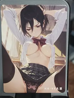 Aiden Shogun HR-22 Reluctant Card Anime HR Goddess Story Waifu - Image 1