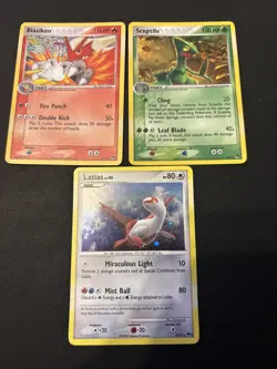 Pokemon TCG: Promos: Pop Series 3 Card Holo Lot- Latias/Blaziken/Sceptile - Image 1