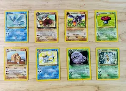 Pokemon TCG Lot Of 8 Non Holo Rare Cards - Image 1