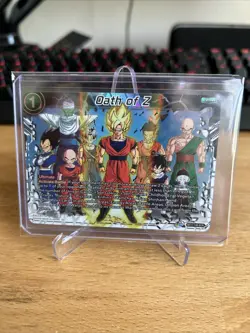 Oath Of Z Dragonball Super Ultimate Squad Secret Rare Card BT17-149. - Image 1