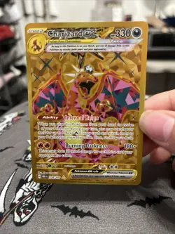 Pokemon TCG Charizard EX Obsidian Flames Holo Hyper Rare Card 228/197 - Image 1