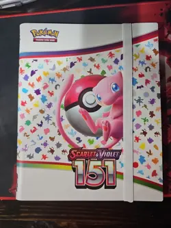 Pokemon Scarlet & Violet 151 - Mew Binder Collection - Binder Only NO CARDS NEW! - Image 1