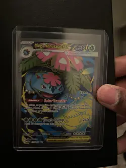 Mega Venusaur EX 155/132 Mega Evolution ENGLISH Pokemon TCG Card - Image 1