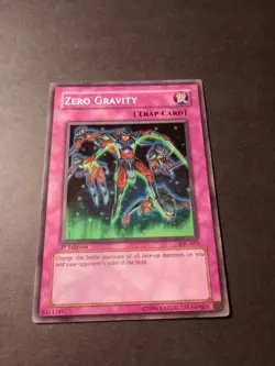 Yu-Gi-Oh! Zero Gravity 1st Edition Common Trap Card IOC-053 LP - Image 1