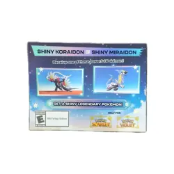 Shiny Koraidon & Miraidon Pokemon Scarlet Violet Code Card Gamestop Unscratched - Image 1