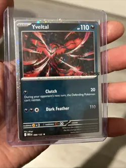 Pokemon Card TCG - Yveltal 088/132 - Holo EB Games Stamp - Sealed Promo Rare - Image 1