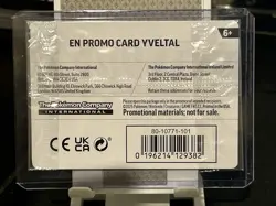 Pokemon Card TCG - Yveltal 088/132 - Holo EB Games Stamp - Sealed Promo Rare - Image 2