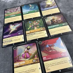 Disney Lorcana 100+ Card Lot Foil And Regular, Rare, Uncommon First Chapter - Image 4