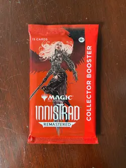 Magic The Gathering Innistrad Remastered 15-Cards Collector Booster Sealed - Image 1
