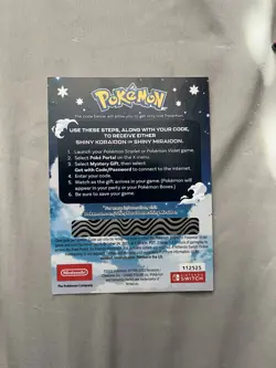 Shiny Koraidon & Miraidon Pokemon Scarlet Violet Code Card - Gamestop - Image 2