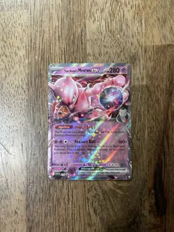 Team Rocket's Mewtwo ex 216 Promo Card PACKED FRESH Pokemon TCG - Image 1