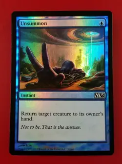1x Unsummon | FOIL | M13 Magic 2013 | MTG Magic Cards - Image 1