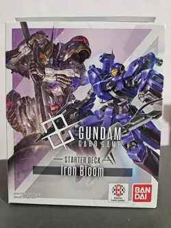 GUNDAM CARD GAME Starter Deck Iron Bloom ST05 Box English (New in Box) - Image 1