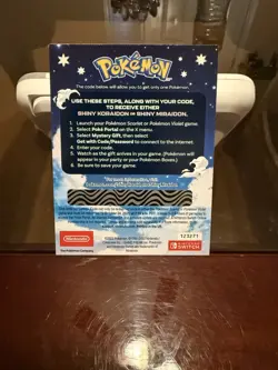 Shiny Koraidon & Miraidon Pokemon Scarlet Violet Code Card - Gamestop - Image 2