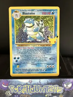 Pokemon Card Blastoise 2/102 Celebrations Classic Collection Near Mint - Image 1