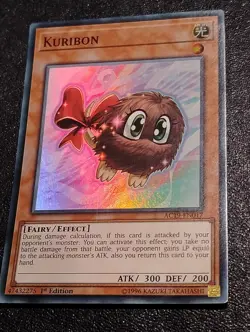 Yu-Gi-Oh Card TCG Kuribon AC19-EN017 Super Rare 1st Edition Nwar Mint - Image 1