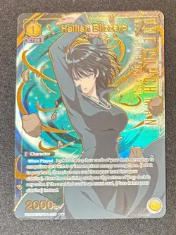 Hellish Blizzard U⭐ Union Arena Card OPM-1-020 English One Punch Man LP - Image 1
