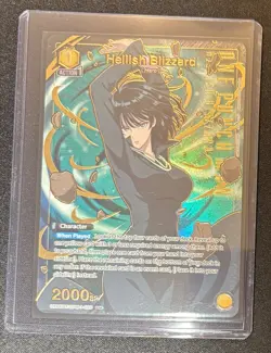 Hellish Blizzard U⭐ Union Arena Card OPM-1-020 English One Punch Man LP - Image 3
