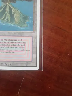 MTG - Revised (1994) - Volcanic Island - NM - NEAR MINT - Image 4