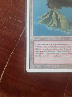 MTG - Revised (1994) - Volcanic Island - NM - NEAR MINT - Image 5