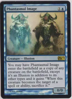 Magic: The Gathering Phantasmal Image Core Set 2012 (M12) Foil - Image 1