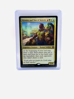 Kynaios and Tiro of Meletis Commander 2016 Foil 36/351 MT/NM - Image 1