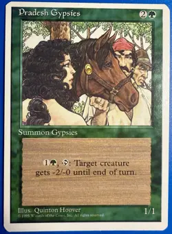 1 BANNED MTG Pradesh G | Fourth Edition | 1995 | Magic The Gathering |NM - Image 1