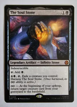 The Soul Stone MTG Marvel's Spider-Man Regular [IN HAND] - Image 1