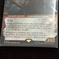 Kassandra, Eagle Bearer (Showcase) (Textured Foil) UB: Assassin's Creed Foil - Image 5