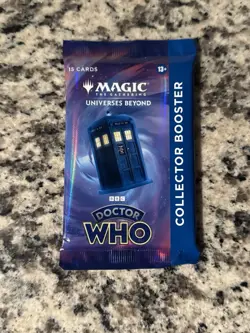 Magic The Gathering Doctor Who Collector Booster Pack - Sealed - Image 1