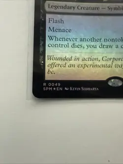 MTG Agent Venom 0049 Foil Marvel's Spider-Man NM SPM - Image 2