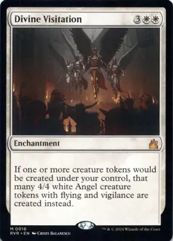 Divine Visitation Ravnica Remastered - Magic MTG NM - Image 1
