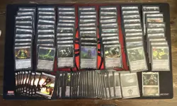 MTG Warhammer 40K Commander Necron Dynasties Deck Magic Gathering Dragon Shield - Image 1